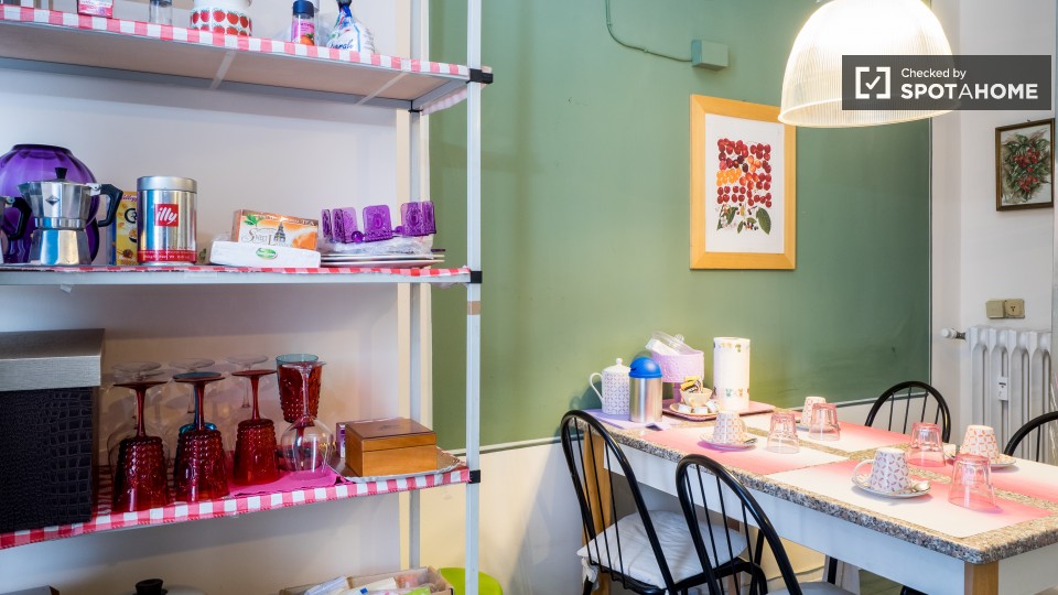 Immagine 15 di Camera condivisa in affitto  in Viale Edoardo Jenner a Milano