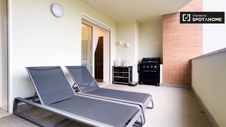 Immagine 16 di Appartamento in affitto  in Via Giuseppe Giacosa, 15, 00137 Roma RM, Italy a Roma