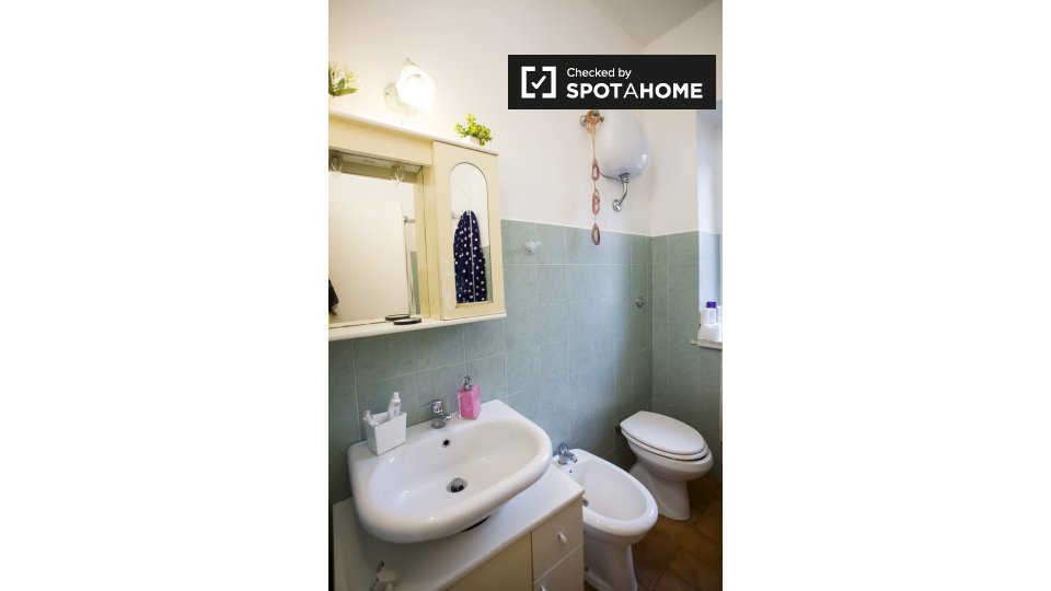 Immagine 15 di Camera condivisa in affitto  in Via Ernesto Ovidi a Roma