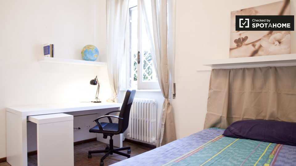 Immagine 10 di Camera condivisa in affitto  in Via Temistocle Calzecchi Onesti a Roma