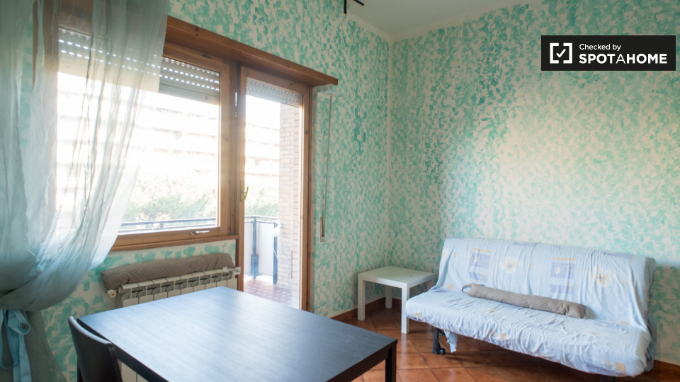 Immagine 13 di Camera condivisa in affitto  in Viale Bruno Rizzieri a Roma