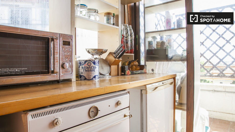 Immagine 10 di Camera condivisa in affitto  in Via Paolo V a Roma