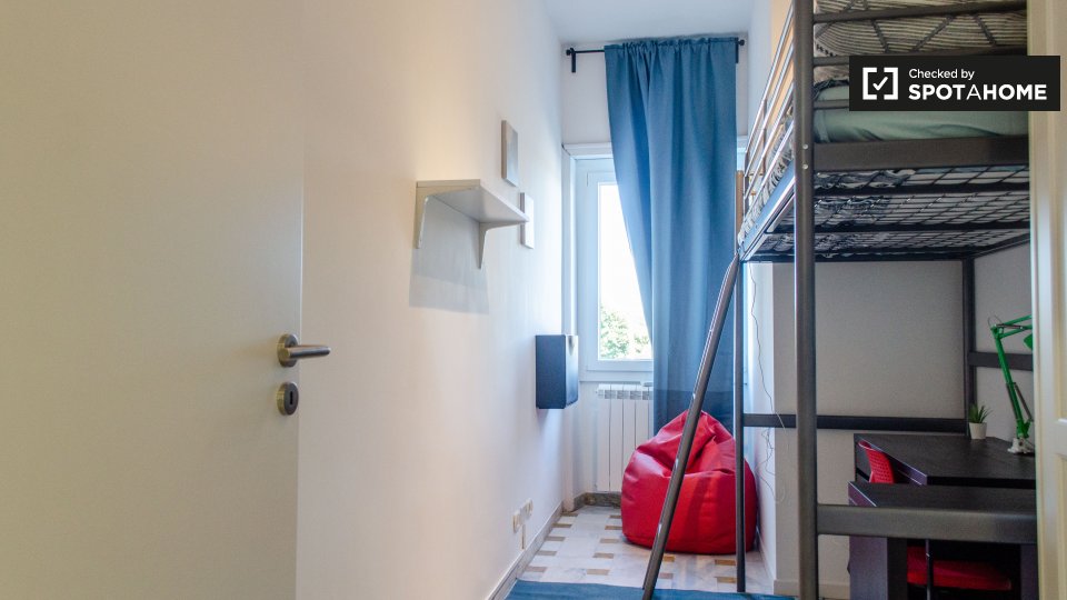 Immagine 4 di Camera condivisa in affitto  in Circonvallazione Nomentana a Roma