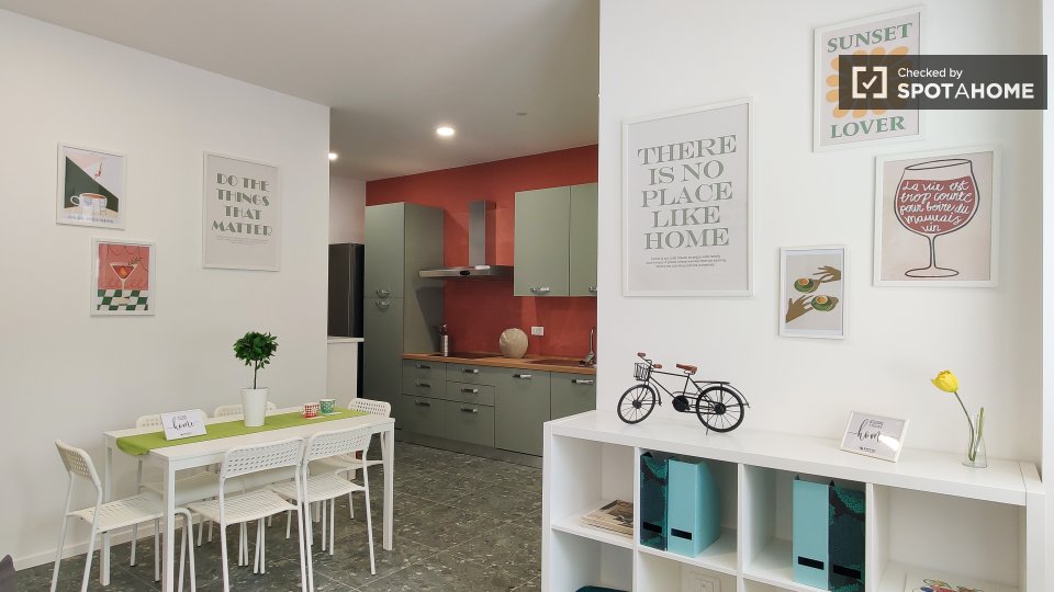 Immagine 6 di Camera condivisa in affitto  in Via Monte S. Genesio a Milano