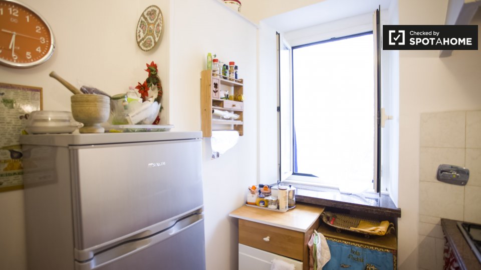 Immagine 12 di Camera condivisa in affitto  in Via Ernesto Ovidi a Roma