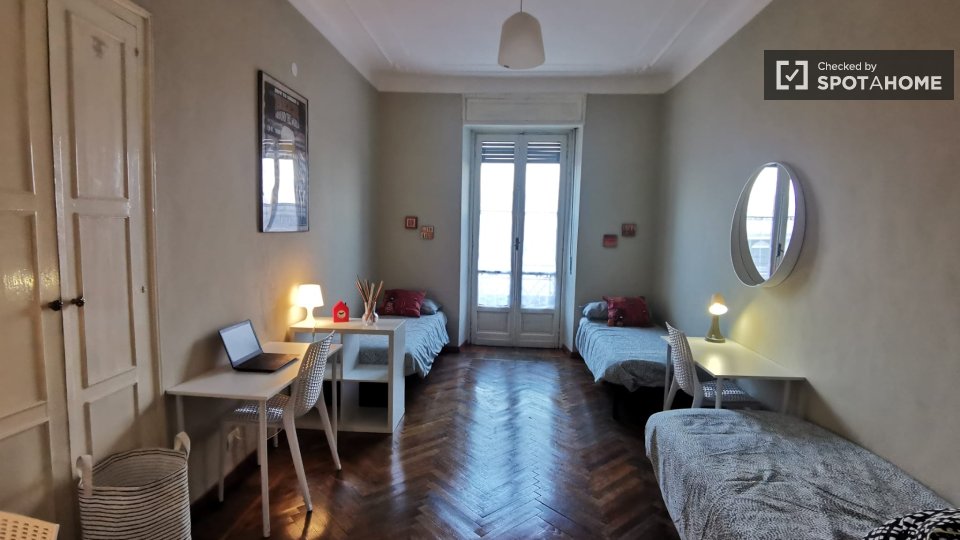 Immagine 19 di Camera condivisa in affitto  in Piazza Tancredi Galimberti a Torino
